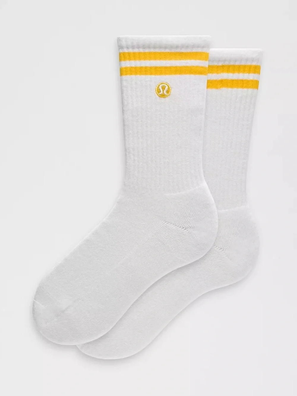 NWT Lululemon Unisex Daily Essential Crew Socks Stripe